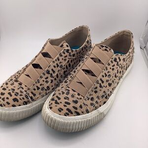 Blowfish Malibu Leopard Print Women's Size 9.5 Casual Sneakers